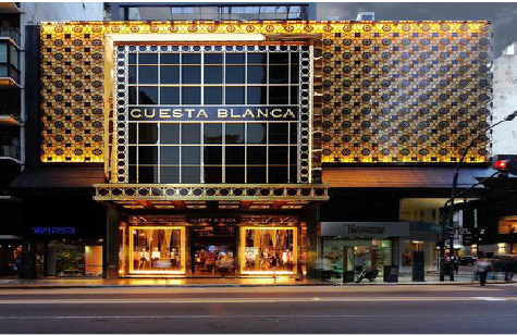 红河门头设计与商业空间的纽带。