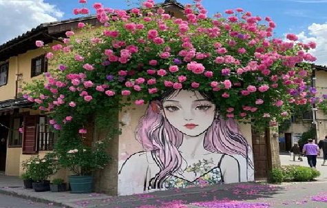 红河怎么设计网红打卡墙绘