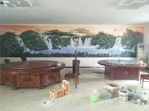 红河墙绘-写实风景