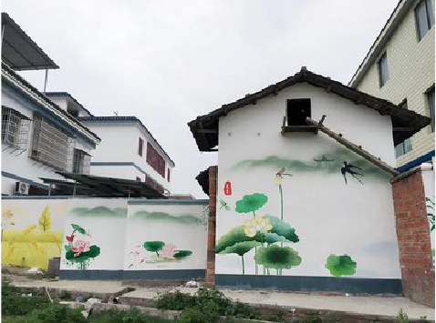 红河室外墙绘-从选材到保养。