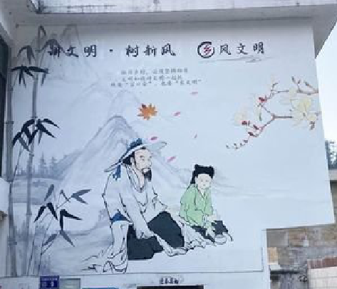 红河分享几个墙绘保养知识。