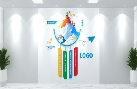 红河公司企业形象墙的工艺材料有哪些？