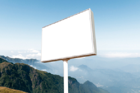 红河户外广告变革的趋势。